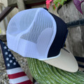 Hooey Navy Serape Patch Trucker Hat