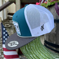 Hooey Trip Blue Patched Trucker Hat