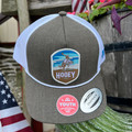 Hooey Youth Brown Cheyenne Trucker Hat