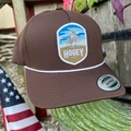 Hooey Brown Cheyenne Trucker Hat