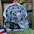 Hooey Texican Grey Camo Flag Logo Trucker Hat
