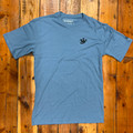 Hooey Men's Blue John Wayne Hell I Won't Graphic Tee HT2658DKDE