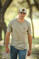 Hooey Men's Olive Decoy Ducks Graphic Tee HT2616OL