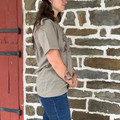 Hooey Ladies Olive Rabbit Rodeo Graphic Tee HT2696OL