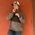 2 Fly Co Women's Double Take Longhorn 1/4 Zip Pullover 2FLY-DTL