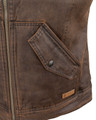 Outback Trading Co. Women's Brown Heidi Vest 29678-BRN