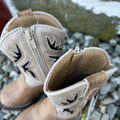 Roper Toddler's Draftmaster Tan Underlay Square Toe Boot 09-017-1903-3861 TA