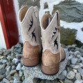 Roper Toddler's Draftmaster Tan Underlay Square Toe Boot 09-017-1903-3861 TA