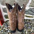 Roper Women's Beige Oiled Suede Monterey Square Toe Boot 09-021-0904-2942TA