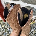 Roper Women's Tan Lindsey Leather Square Toe Boot 09-021-0910-0959TA
