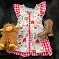 Clover Cottage Farmer's Daughter Girl Dress CC-FDGD