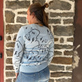 Outback Trading Co. Ladies Light Blue Ainsley Sweater 40318-LB