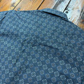 Rock & Roll Men's Dark Grey Medallion Printed Long Sleeve Snap Shirt BMN2S09443