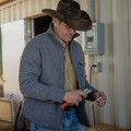 STS Ranch Men's Gray Patron Wool Jacket
