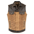 STS Ranch Men's Khaki Wayne Vest