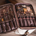 STS Ranch Cowhide Glamour Makeup Organizer