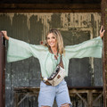 STS Ranch Roswell Cowhide Hildy Belt Bag
