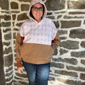Hooey ladies Casa Tan and Patterned Hoodie HH2627TNCR