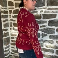 Outback Trading Co. Ladies Wine Ainsley Sweater 40318-W