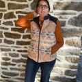 Outback Trading Co. Ladies Desert Ivory Maybelle Vest 29629-DI