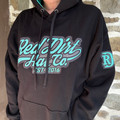 Red Dirt Hat Co. Adult Black Varsity Hoodie RDHC-T-224