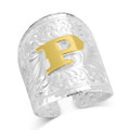 Montana Silversmiths Out West Initial Ring - P