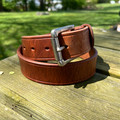 Brown Leather Belt by Heritage Leathers 2402