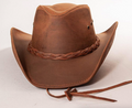 Hollywood | Women's Leather Cowboy Hat - Copper