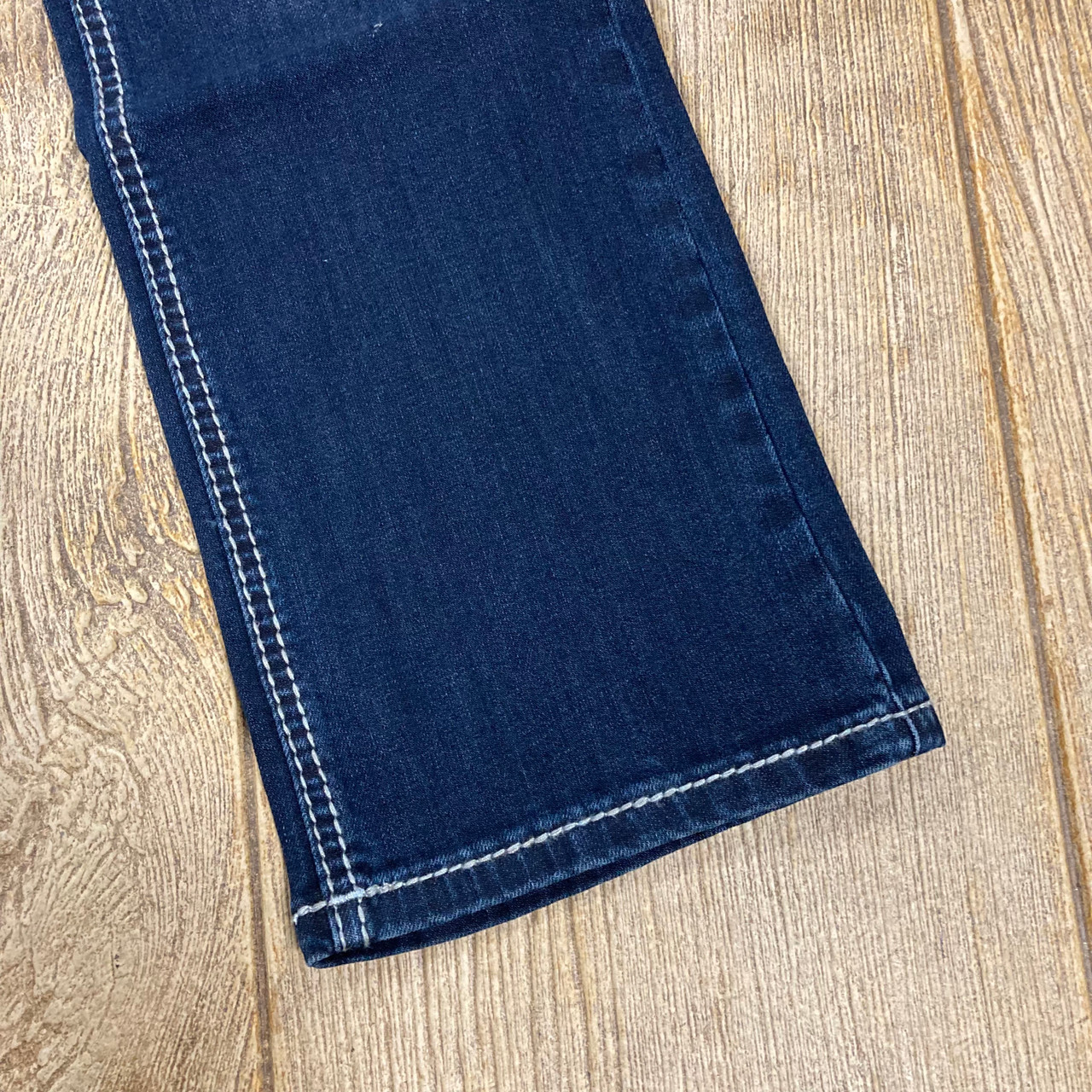Rock & Roll Boy's Dark Wash Straight Stitch Reflex Bootcut
