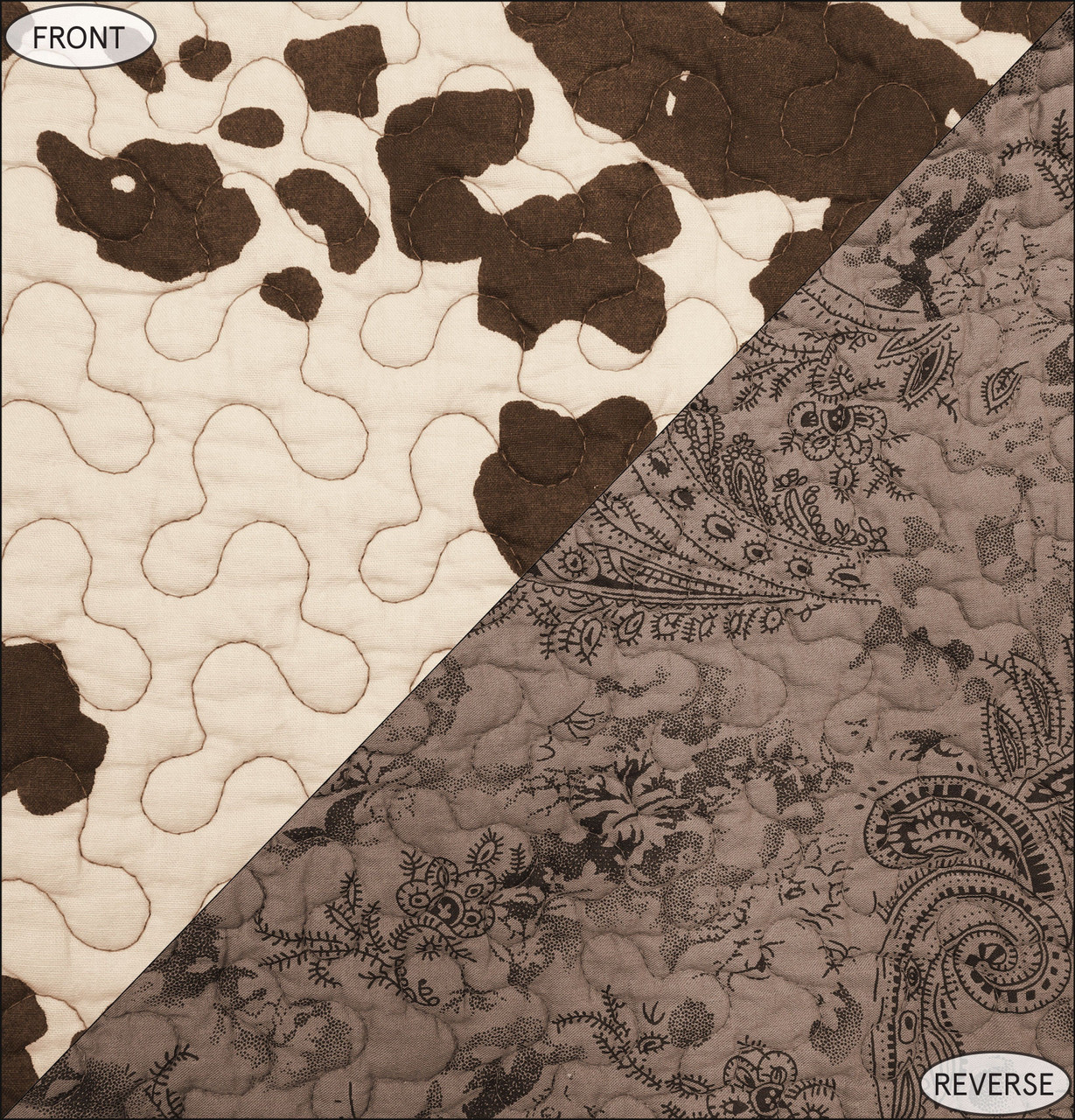 Paseo Road Cowhide Quilt - Thumbnail 4