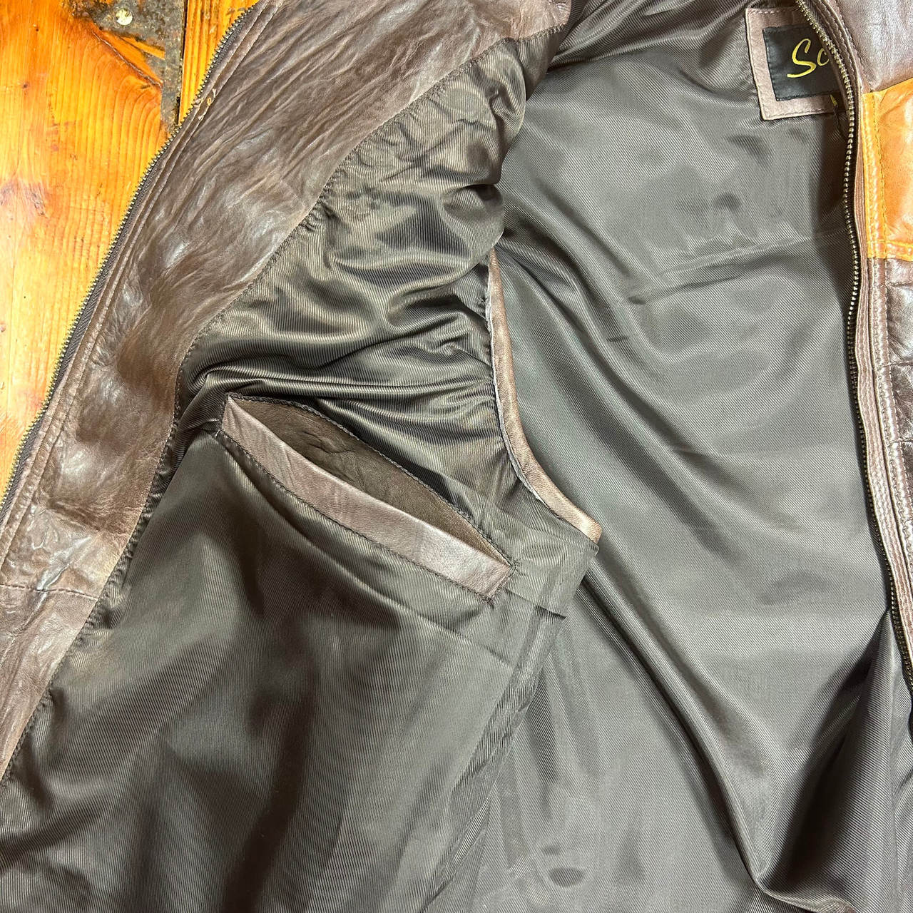 Scully Men's Brown Leather Puffer Vest 2043 - Stockyard Style
