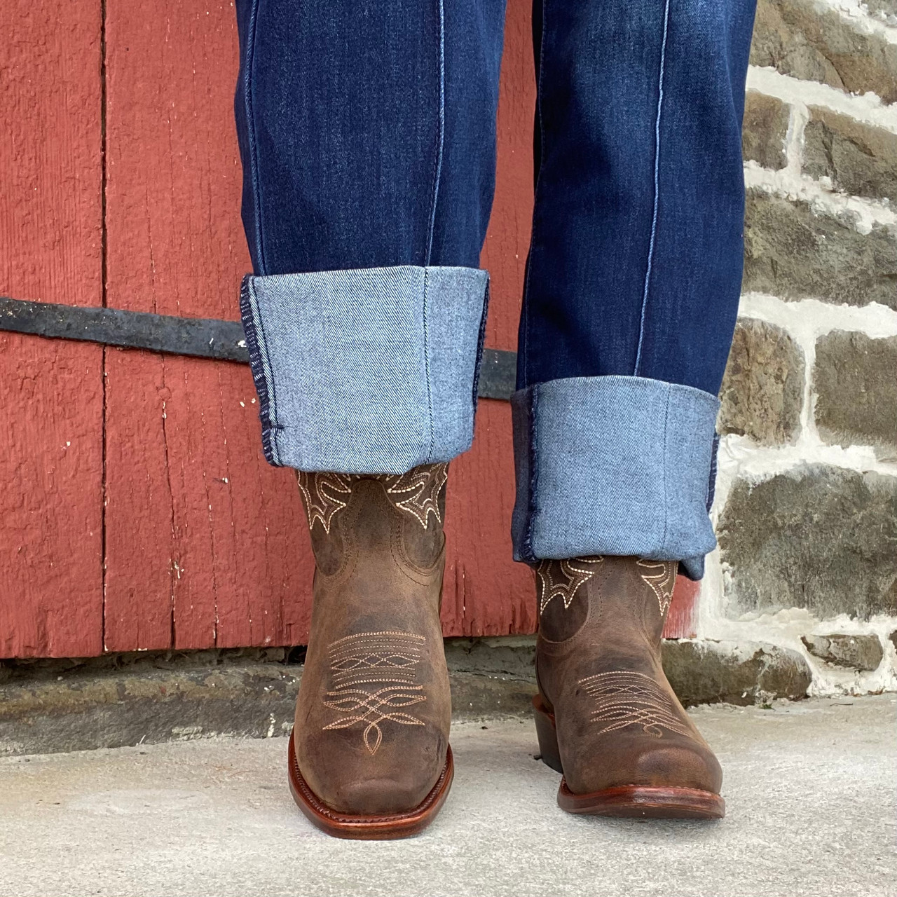Boulet Women's Selvaggio Wood Cutter Toe Boot - Stockyard Style