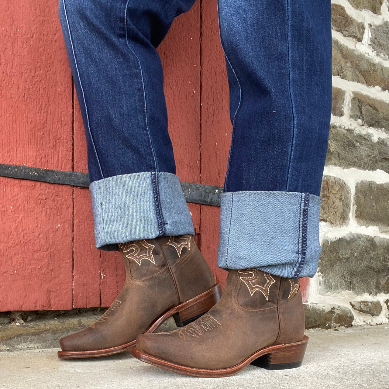 Boulet Women's Selvaggio Wood Cutter Toe Boot - Stockyard Style