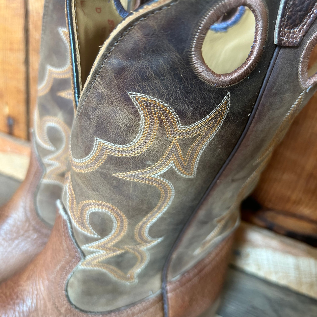 Boulet Men's Bomber and Mesquite Round Toe Boot - Stockyard Style