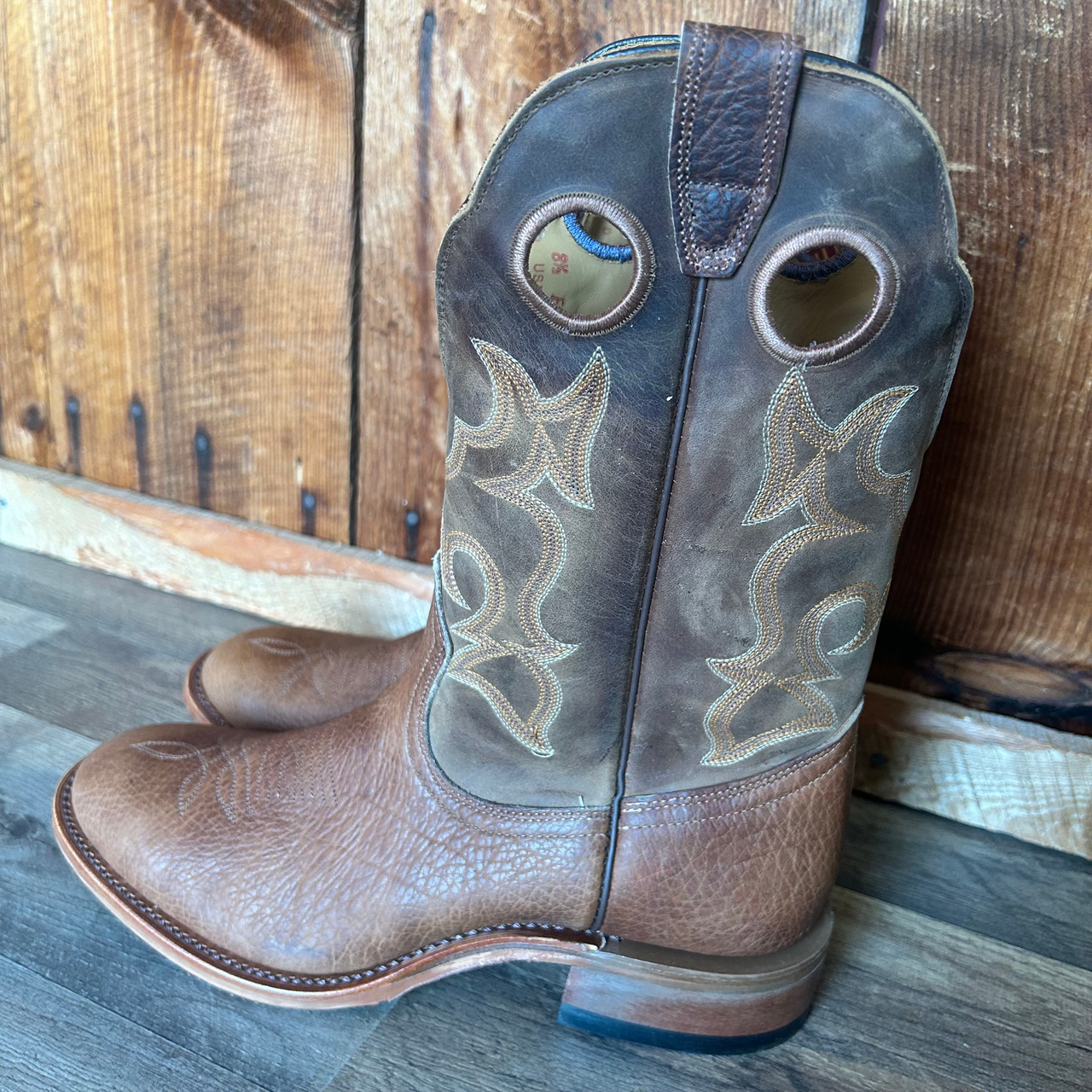 Boulet Men's Bomber and Mesquite Round Toe Boot - Stockyard Style