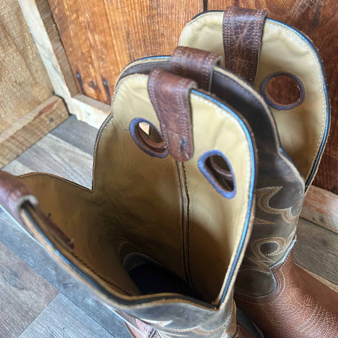 Boulet Men's Bomber and Mesquite Round Toe Boot - Stockyard Style