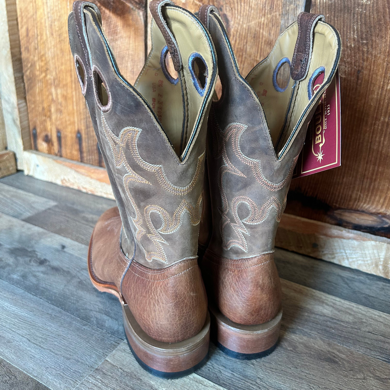 Boulet Men's Bomber and Mesquite Round Toe Boot - Stockyard Style