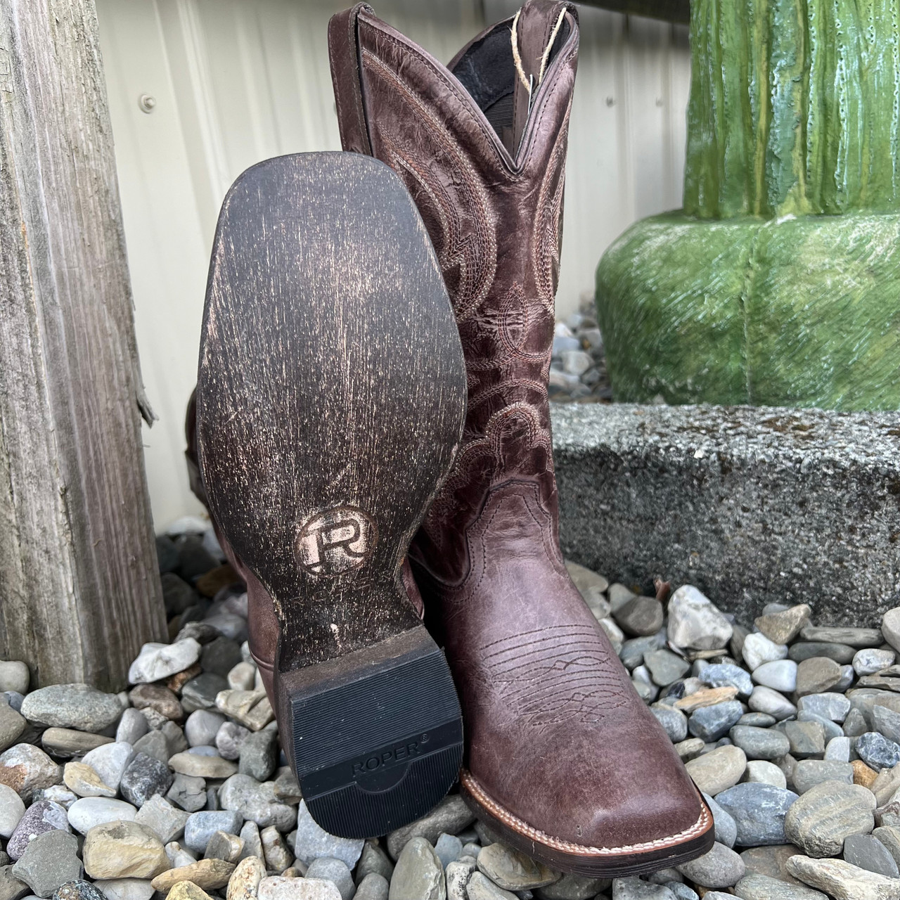 lady　0910 Roper Western Boots Womens 11