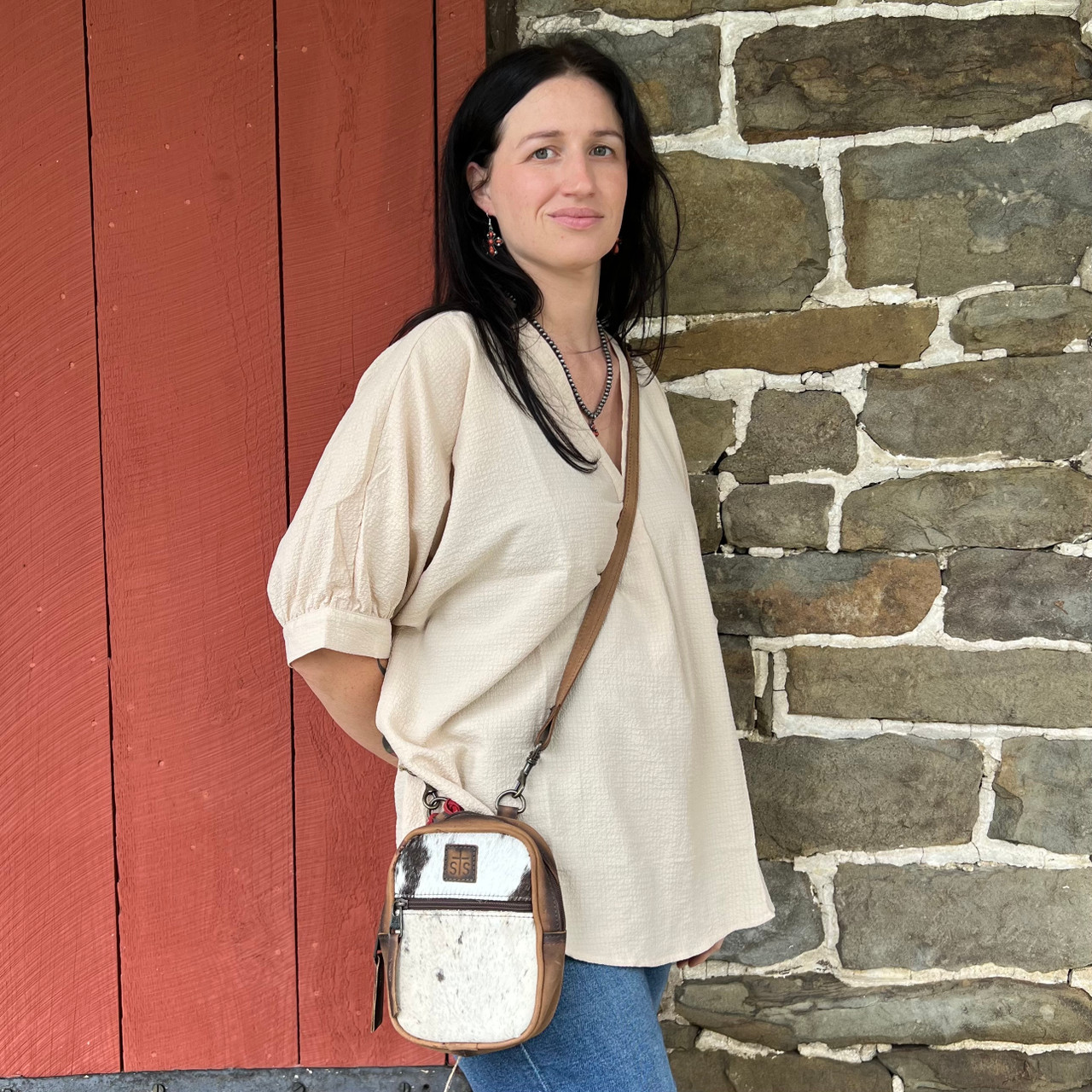 STS Ranch Cowhide Auzlyn Crossbody - Stockyard Style