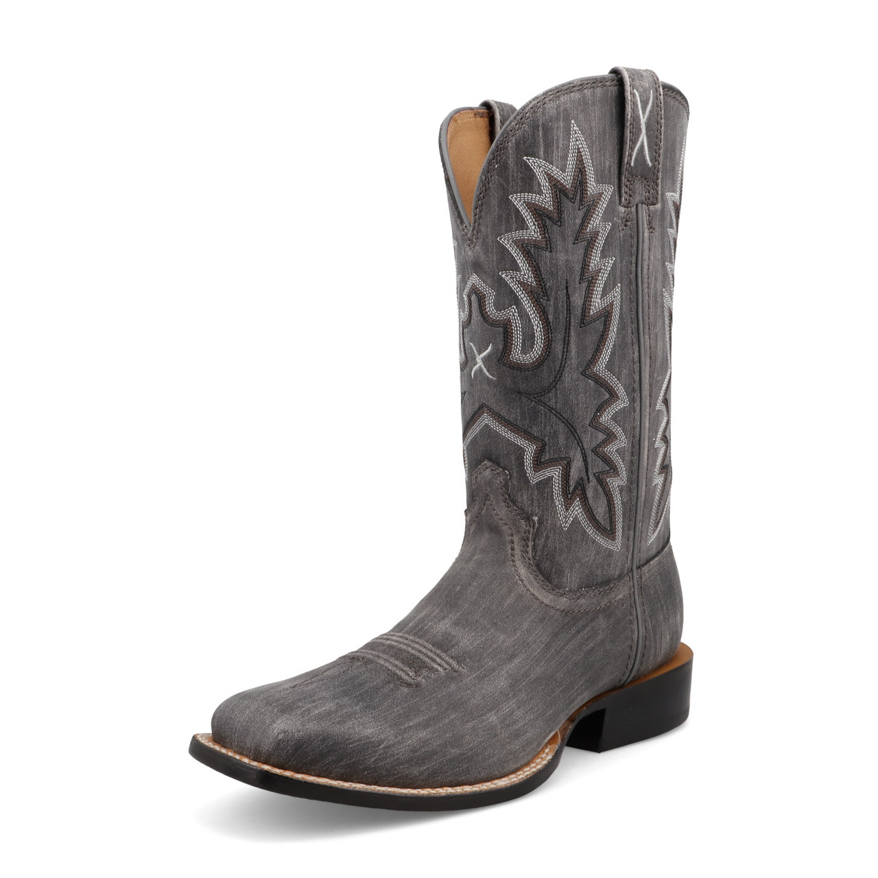Twisted X Women's Distressed Charcoal 11
