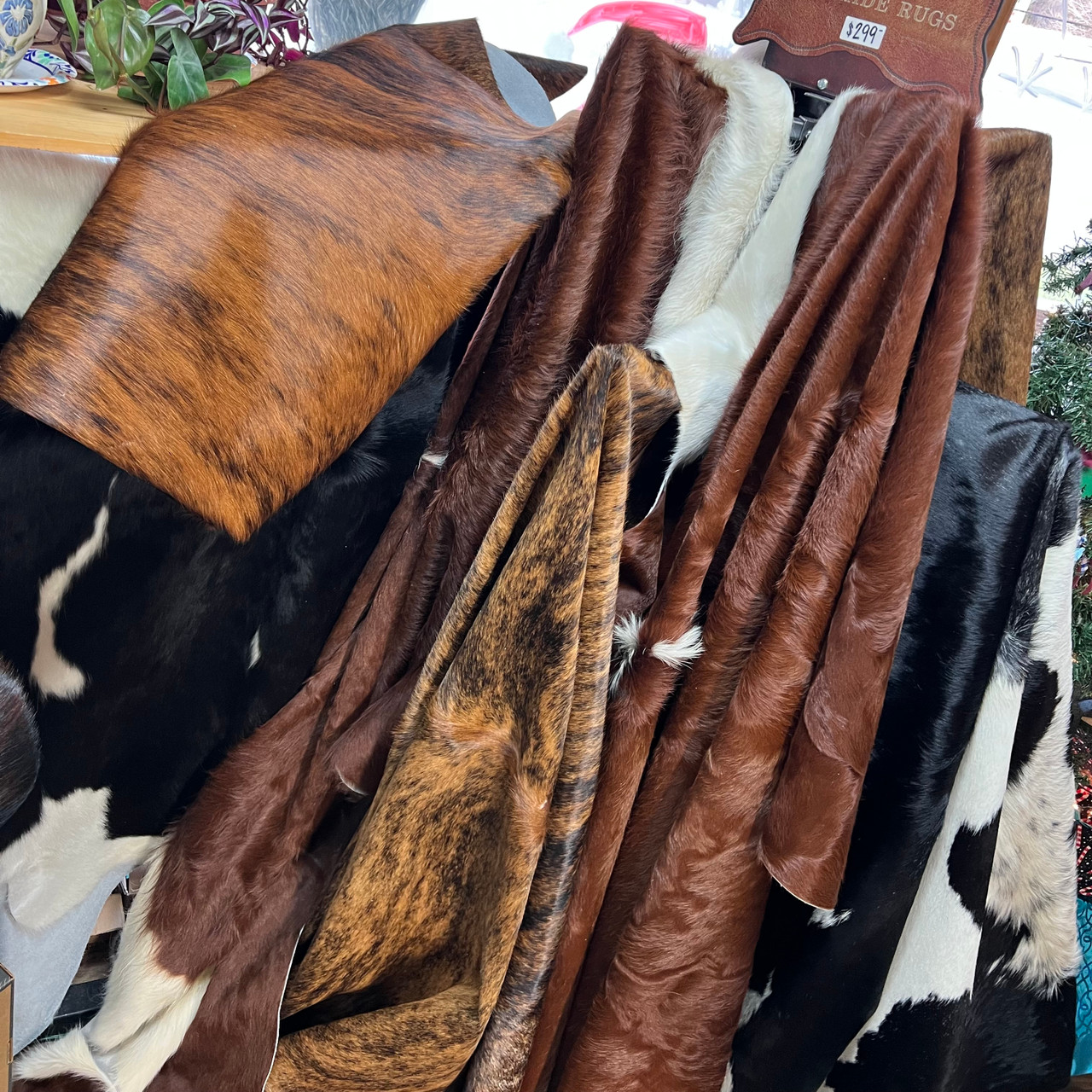STS Ranch Genuine Cowhide Rug - Stockyard Style