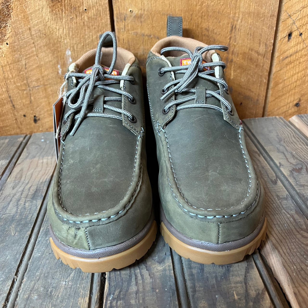 Twisted X Men's Shitake Nano Toe Work Chukka Moc - Stockyard Style