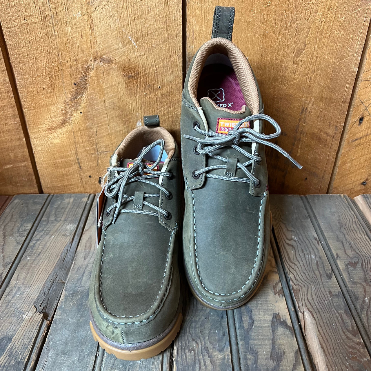 Twisted X Men's Shitake Nano Toe Work Chukka Moc - Stockyard Style