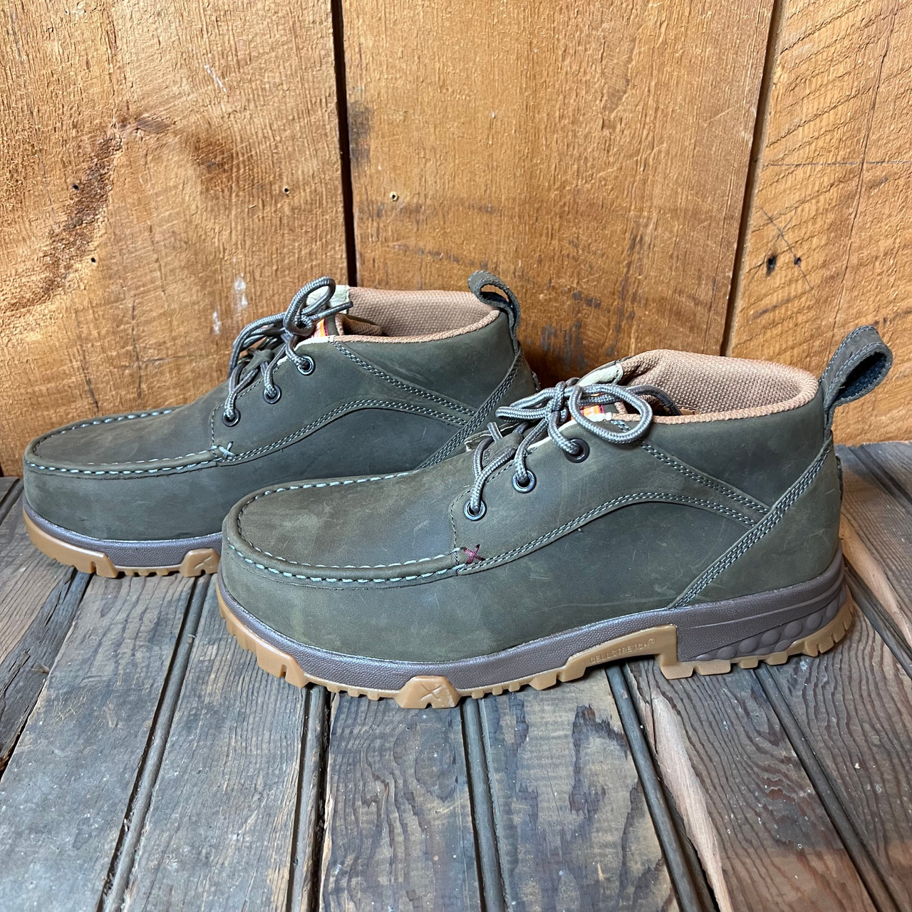 Twisted X Men's Shitake Nano Toe Work Chukka Moc - Stockyard Style