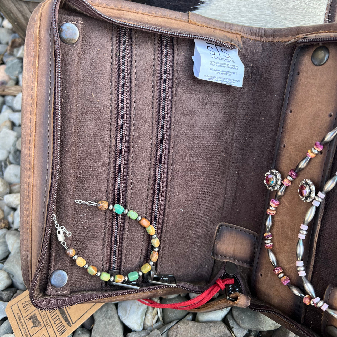 STS Ranch Cowhide Kellie Jewelry Case STS30015 - Stockyard Style