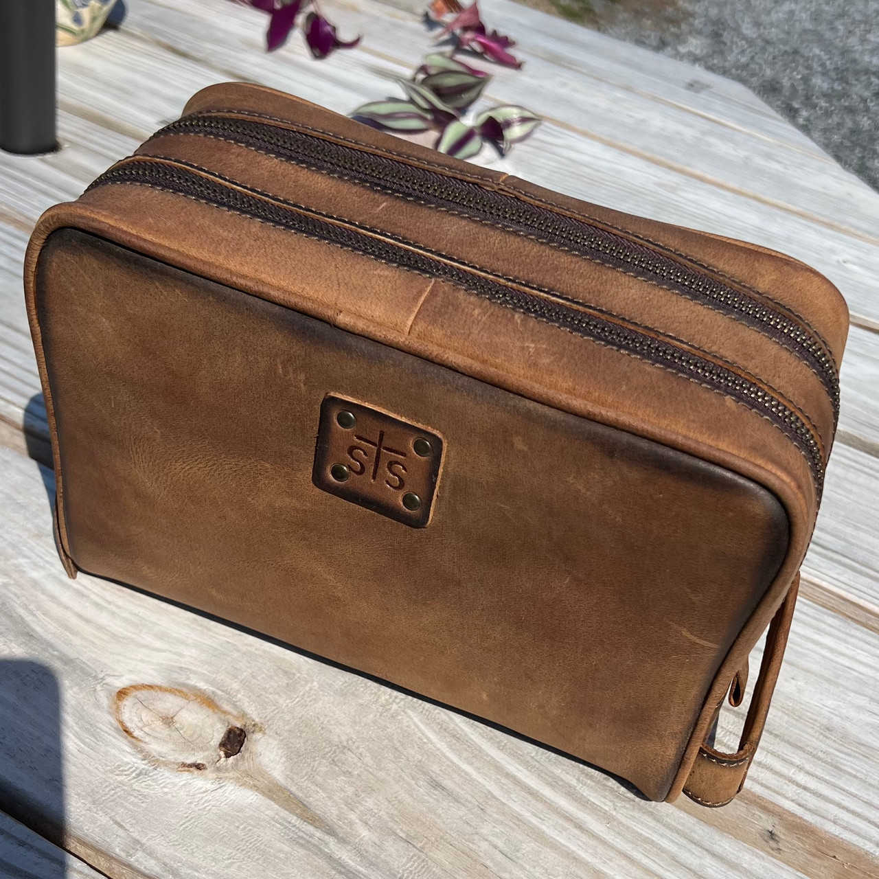 小物 316 OFFICIAL SHOP STS Ranch Foreman Double Zip Shave Kit STS31392 - Stockyard Style