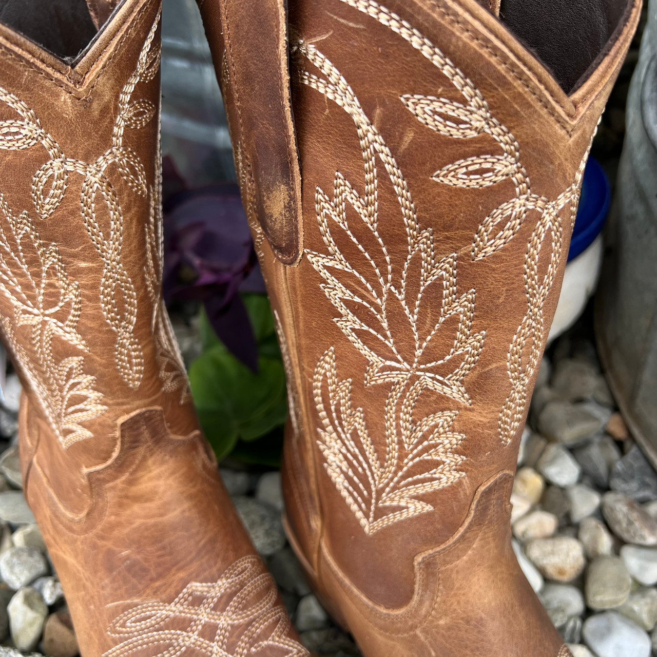 Lane Women's Sandaga Midi Snip Toe Boot in Desert Clay - Stockyard