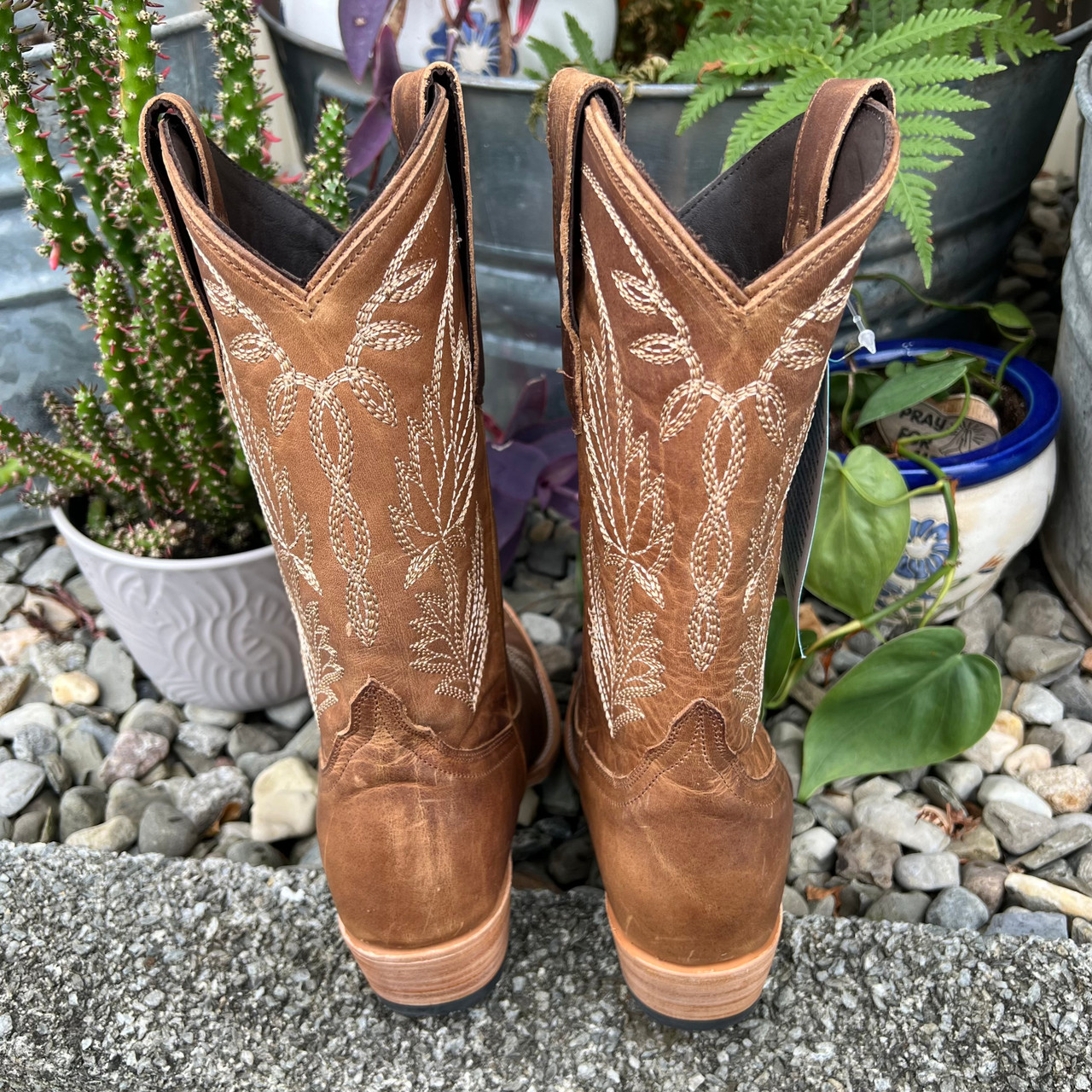 Lane Women's Sandaga Midi Snip Toe Boot in Desert Clay - Stockyard