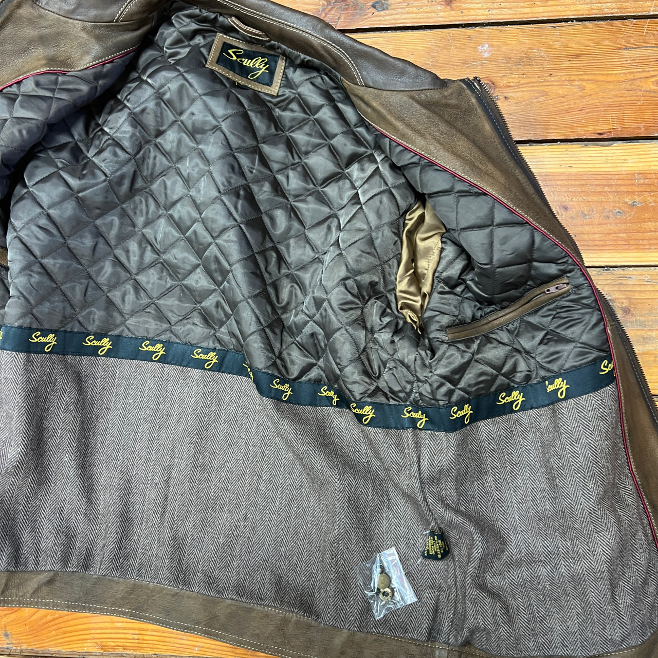 Scully Men's Brown Leather Jacket - Stockyard Style