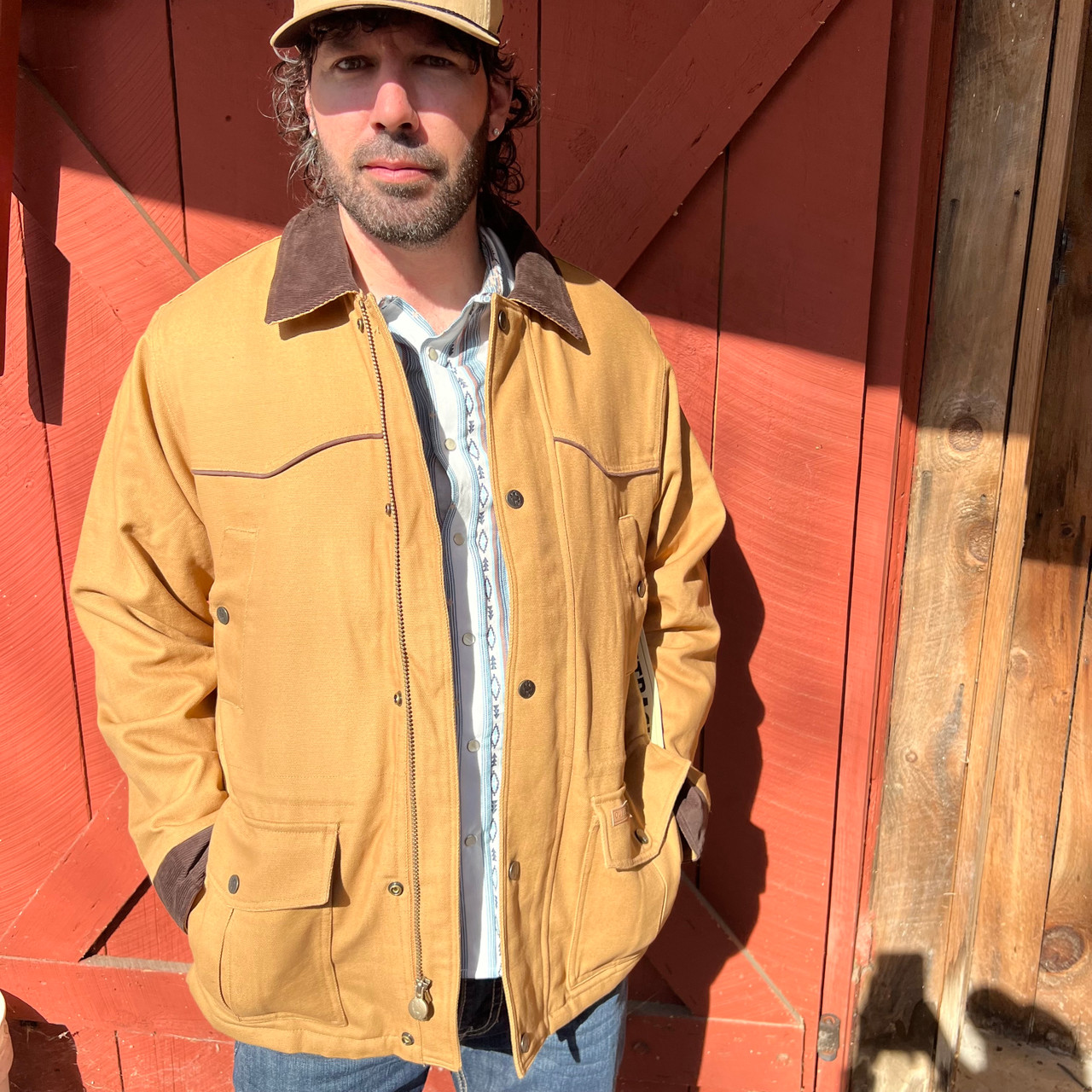 Outback Trading Co. Men's Brown Cattleman Jacket - Stockyard Style